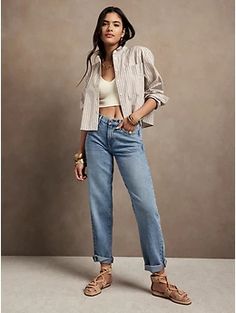 Search | Banana Republic Banana Republic Outfits, Straight Jeans Outfit, Sweater Designs, Jeans Outfit Summer, Wardrobe Update, Tomboy Outfits, Denim Trousers, Sweater Design, Fashion 2020