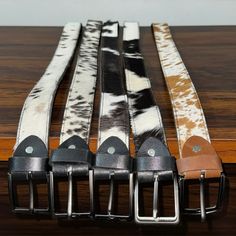 Tricolor Cowhide Belts, Hair on Cowhide Belts, Unisex Leather Cowhide Belt, Handmade Cowhide Belt With Buckle, Leather Belt Gift for Men - Etsy Pakistan Belts Aesthetic, Cowhide Belt, Belt With Buckle, Western Aesthetic, Bohemian Look, Suspender Belt, Shades Of Brown, Leather Belts, Handmade Accessories