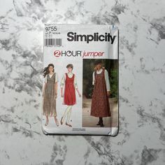 the sewing pattern for this dress is easy to sew