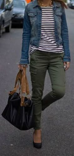 Olive Pants, What Is Fashion, Green Pants, Casual Fall Outfits, Stitch Fix Style, Looks Style