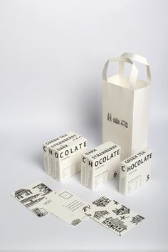 the packaging is designed to look like it has chocolate on top and white paper around it