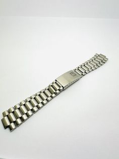 ad eBay - Find many great new & used options and get the best deals for Vintage Omega Seamaster/Speedmaster Stainless Steel No.11 Bracelet No End Links at the best online prices at eBay! Free shipping for many products! Classic Silver Wristband With Bracelet Strap, Classic Bracelet Wristband, Classic Adjustable Jubilee Watch Band, Classic Adjustable Jubilee Bracelet Watch Band, Omega Bracelet, Vintage Omega, Watch Accessories, Omega Seamaster, 1 Day