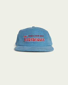 Our signature Tennessee script featured on our 5-panel snapback in thick corduroy. Have A Nice Game, Tennessee Wrangler Hats, Eclectic Grandpa, Streetwear Hats, Corduroy Hat, Chris Stapleton, Mens Casual Outfits Summer, Dapper Dan, 5 Panel Hat, Trendy Hat