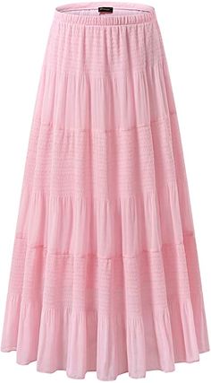 Women's Chiffon Elastic High Waist Pleated A-Line Flared Maxi Skirts   pink pleated skirts, pink pleated skirt outfit, pink pleated skirt mini, pink pleated skirt outfit casual, pink pleated skirt street style, pink pleated skirt maxi, Pink Pleated skirts for every spring, fall, summer, winter season. I get commissions for purchases made through links in this post. #ad Pleated Skirt Outfit Casual, Pleated Skirt Street Style, Flowy Pink Pleated Skirt, Pink Pleated Feminine Maxi Skirt, Pink Pleated Skirt Outfit, Flowy Pink Pleated Maxi Skirt, Pink Pleated Relaxed Maxi Skirt, Pink Non-stretch Pleated Maxi Skirt, Skirt Outfit Casual