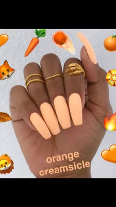 Dreamsicle Nails, Bright Fall Nails, Pedicure Gel, Mango Yellow, Nails Matte, Vibrant Nails