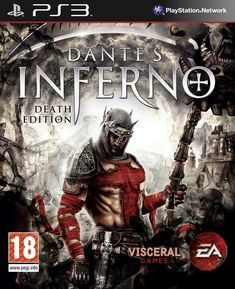 Dante's Inferno Game, Dante's Inferno, Game Cover, Dantes Inferno, Ea Games, Beat Em Up, Playstation Portable, Game Title