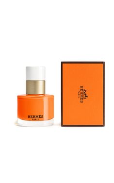 Les Mains Hermès Nail Enamel By Hermès Beauty | Moda Operandi Hermes Nail Polish, Finger Art, Orange Box, Hermes Orange, Beauty Makeup Tutorial, Nail Oil, Color Nails, Pierre Hardy, Nail Files