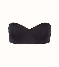 I thought I had found the best strapless bra ever, but then this one found me and my hunt is officially over. Fitted Strapless Bra With Padded Cups, Padded Fitted Strapless Bra, Strapless Padded Fitted Bra, Fitted Bandeau Sports Bra With Removable Pads, Strapless Bra With Padded Cups, Fitted Bandeau Bra With Removable Pads, Fitted Padded Strapless Tube Top, Strapless Padded Fitted Tube Top, Black Bra With Removable Pads And Sweetheart Neckline