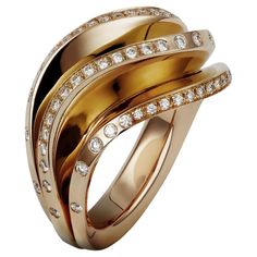 Bvlgari Jewelry, Diamonds And Gold, Pink Ring, Love Ring, Cartier Ring, Ring Box, The Chic, Brilliant Cut Diamond, Pink Gold