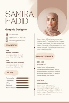 Aesthetic CV Template Designer Resume Template, Graphic Designer Resume Template, First Job Resume