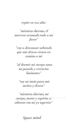 a poem written in spanish on white paper