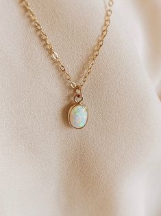 Opal pendant necklace gold Opal Meaning, Opal Necklace Gold, Opal Stone, Opal Ring, Opal Pendants, Opal Necklace, Carbon Footprint, Necklace Sizes, Handmade Necklace