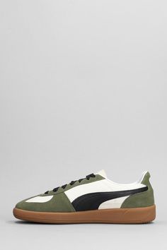 Palermo OG Sneakers in green Suede and fabric, laces, logo on upper tongue, contrast detail, backside logo, side patch logo, rubber outsole, Made in VietnamGender: MenMaterial: SUEDE AND FABRICColor: GREENMade in: THProduct ID: 392847_383011*Import tax/duty will be calculated at checkout (If applicable) Green Low-top Sneakers With Logo Patch, Green Sneakers With Logo Patch For Streetwear, Green Logo Patch Sneakers For Streetwear, Green Sneakers With Logo Patch And Round Toe, Green Round Toe Sneakers With Logo Patch, Green Leather Sneakers For Sports, Green Mid-top Sporty Sneakers, Green High-top Sneakers With Laces For Sports, Green High-top Sneakers With Logo Patch