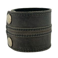 PRICES MAY VARY. HIGH QUALITY MATERIALS: Full-grain beautifully rugged leathers and the strongest industrial grade threads. All newer versions now have upgraded metal snaps, rust-free and extremely durable. PERSONALITY: Our leather burnishes and beautifies with use. These leather cuff bracelets have a stylish, hardy, rugged design sure to please any leather aficionado. The leather is full grain with original marks and scars. Each piece is special in its own way, and can vary some batch to batch Masculine Adjustable Leather Bracelet, Masculine Adjustable Leather Bracelet For Everyday, Rugged Leather Bracelets, Leather Cuff Bracelet For Everyday, Rustic Adjustable Cuff Leather Bracelet, Classic Adjustable Leather Bracelet With Waxed Finish, Classic Adjustable Leather Wristband, Adjustable Classic Leather Wristband, Rustic Leather Cuff Bracelet