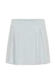 Chic SophisticationDiscover the epitome of chic sophistication with the BERKLEY Suiting Mini Skirt, a blend of timeless elegance and contemporary style. Featuring a tailored waistband and a flattering mini length, this skirt exudes effortless charm. Its pleated detailing adds a hint of texture and movement, while the side zip with hook & eye closure ensures a seamless fit. Pair it seamlessly with the Berkley Suiting Waistcoat with Cowl for a coordinated ensemble that exudes polished charm. Perfe Chic Tailored Pleated Skirt, Pleated Waist Mini Skirt For Work, Modern Short Skirt For Spring, Formal Mini Pleated Skort, Formal Mini Length Pleated Skort, Formal Mini Pleated Skirt, Classic Pleated Waist Short Skort, Classic Short Pleated Waist Skort, Classic Short Pleated Skort