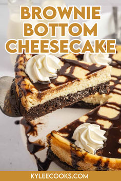 An image of Brownie Bottom Cheesecake