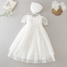 9903 with headband / 18M / China Vintage Baby Girl Dress Baptism Dresses Baby Blessing Dress, Christening Dress Baby Girl, Baby Baptism Dress, Girls Baptism Dress, Baptism Dress Baby Girl, Baptism Dresses, Christening Shoes, Blessing Dress