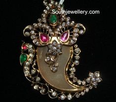 22 Carat Gold Jewellery, Jewellery South Indian, Latest Indian Jewellery, Diamond Pendants Designs