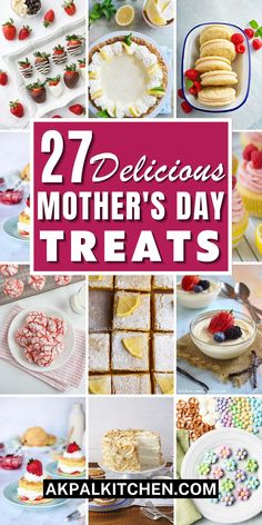 Surprise your mom on Mother’s Day with these delicious Mothers Day treats! From mouth-watering Mothers Day desserts to delightful Mothers Day brunch ideas, we’ve got you covered. Try our Mothers Day cookies and Mothers Day cakes, or whip up some tasty Mothers Day cupcakes and breakfast treats. Our collection of Mothers Day recipes and Mothers Day food ideas is sure to impress. Show your love and appreciation with these scrumptious Mothers Day sweets! Mothers Day Food Ideas, Mothers Day Sweets, Mothers Day Brunch Ideas, Backyard Bbq Food