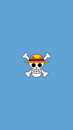 a cartoon skull wearing a yellow hat and sunglasses