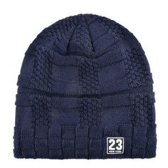 This autumn and winter hat will keep you looking adorable when out skiing, driving or sporting. The fashion beanie cap is knitted to excellence using polyester material. It's a casual styled warm bonnet that has a stunning letter pattern. This high quality thick cap is available in black, blue, gray and red colors.

Specifications
Brand Name: GeraldBlack
Material: Polyester
Gender: UNISEX
Department Name: Adult
Style: Casual
Model Number: B00
Pattern Type: Letter
Item Type: Skullies & Beanies
It Winter Sports Hats For Winter, Winter Outdoor Beanie Bonnet, Breathable Solid Hat For Winter, Breathable Winter Hats, Solid Breathable Winter Hat, Breathable Solid Winter Hats, Breathable Winter Cap, Casual Winter Hats With Fleece Lining, Warm Hat For Winter Sports