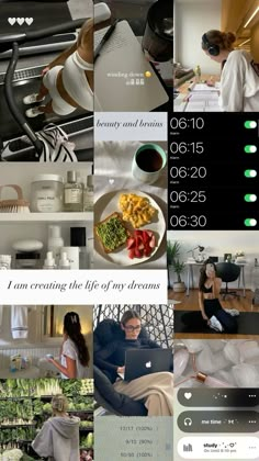 Life Of My Dreams, Vision Board Collage, Vision Board Examples, Fitness Vision Board, Vision Board Wallpaper, Vision Board Images, Manifesting Vision Board, Vie Motivation, Dream Vision Board