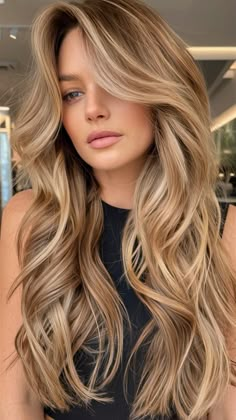 Hair Color Ash Brown, Warm Golden Blonde Hair, Hair Color Ash, Fall Bronde Balayage, Light Brown Hair Color, Haircolor Ideas, Warm Blonde Hair, Summer Blonde Hair, Summer Blonde