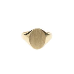 14k Gold Signet Ring Handcrafted and built to last a lifetime and more. Material: 14k Solid Gold Available in 14k Yellow Gold, 14k White Gold or 14k Rose Gold. Face dimension: 10.5 x 9mm Made to order, please allow 1 - 2 weeks for processing. Learn about the history of the signet ring on our blog. Wedding 14k Gold Signet Ring With Round Cut, 14k Gold Hallmarked Signet Ring With Round Cut, Classic Rose Gold Signet Ring Stamped 14k, Heirloom 14k Gold Dome Ring Tarnish Resistant, Timeless 14k Gold Signet Ring For Promise, Classic Ring With Polished Finish, Classic 14k Gold Round Wedding Ring, Heirloom 14k Gold Initial Ring, Timeless Stamped 14k Yellow Gold Dome Ring