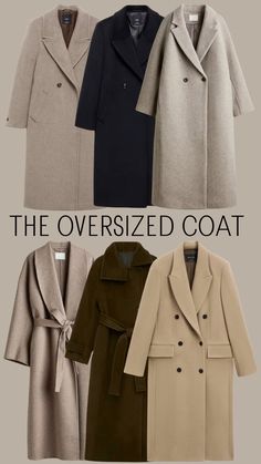 The Oversized Wool Coats!   Tags: Winter Coat, Autumn Coat, Wool Coat, Oversized Coat, Classy Coat, Work Coat, Oversized, Oversized Fit, Oversized Coat, Autumn, Winter, Fall, Seasonal, Holiday  Follow my shop @VirtuallyStyledbyRee on the @shop.LTK app to shop this post and get my exclusive app-only content!  #liketkit #LTKworkwear #LTKautumn #LTKuk @shop.ltk https://liketk.it/4TMQl Oversized Wool Coat Outfits, Wool Coat Outfits, Oversized Coat Outfit, Classy Coat, Oversized Wool Coat, Outfit Inspo Winter, Autumn Coat, Winter Outfits Aesthetic, Autumn Winter Outfits