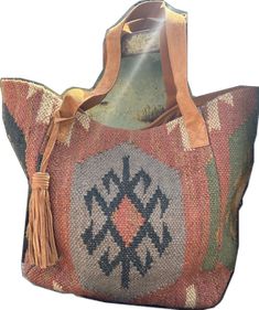 Bohemian Multicolor Bags For Fall, Bohemian Multicolor Fall Bags, Turquoise Decor, Saddle Blanket, How To Hem Pants, Waterproof Jewelry, Wedge Heel Sandals, Capri Blue, Tote Bag Purse