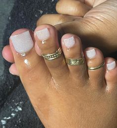 Glitter Toe Nails, Fantasy Nails, Classy Acrylic Nails, Shoes 2023