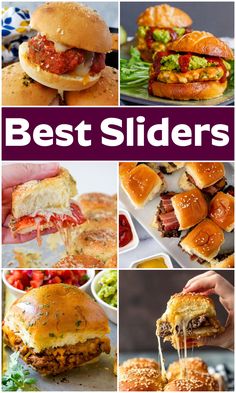 the best sliders to serve at any party