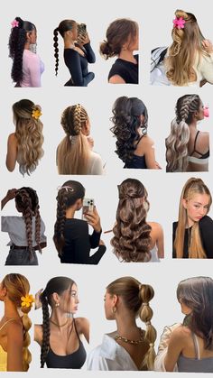 Hairstyle Images, Hair Images, Volleyball Hairstyles, School Fashion, Hair Tutorial, Hair Inspo