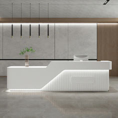 🏢✨The Minimalist Office Reception Desk with a sleek striped design adds a modern touch to any workspace. Its clean lines and functional layout create a welcoming environment, perfect for offices, salons, or lobbies.
Stylish, sturdy, and easy to maintain – the perfect blend of form and function.
#OfficeStyle #ReceptionDesk #MinimalistDesign #WorkspaceUpgrade #ModernOffice #OfficeFurniture #StylishSpace