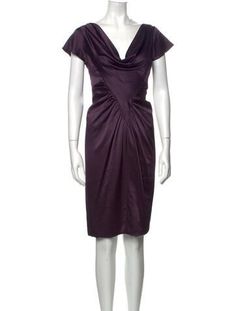 Rene Ruiz DressPurpleShort Sleeve with Cowl NeckConcealed Zip Closure at BackFit:Dresses by Rene Ruiz typically fit true to size. Elegant Short Sleeve Purple Dress, Elegant Purple Dress With Short Sleeves, Elegant Purple Short Sleeve Dress, Purple Short Sleeve Formal Dress, Purple Ruched Knee-length Mini Dress, Purple Ruched Mini Dress Knee-length, Purple Knee-length Ruched Mini Dress, Formal Short Sleeve Purple Mini Dress, Formal Purple Mini Dress With Short Sleeves