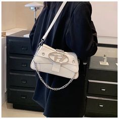 Item NO.: OY-66011 US$ 10.75 Fashionable Chain Satchel Shoulder Bag, Fashion Chain Satchel Shoulder Bag, Chain Shoulder Evening Bag For Daily Use, Chain Shoulder Evening Bag, Chain Strap Crossbody Shoulder Bag, Trendy Shoulder Baguette Bag With Branded Hardware, Silver Crossbody Shoulder Bag With Chain Detail, Silver Crossbody Shoulder Bag With Chain, Silver Chain Crossbody Shoulder Bag