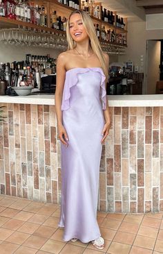 Faylinn Purple Strapless Maxi Dress – Beginning Boutique US Formal Prom Dresses Long, Gowns Prom, Strapless Maxi, Strapless Maxi Dress, Satin Maxi Dress, Formal Party, Party Gowns, Long Prom Dress, Prom Party Dresses