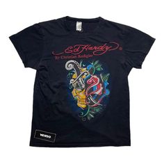 Y2K Ed Hardy Faded Tee Size : M Colour : Black Condition : Gently Used DESCRIPTION 👋🏻 Hello, Please follow my shop 🔥Price drop everyday, offer accepted If you like this item please 🖤 Measurements :  Pit to Pit : 19" inches Length : 26" inches Description : - Shirt is in a good condition - Shirt was faded - No stained and no tear ** NO REFUND, please read all description before make a decision. Y2k Ed Hardy, Metal T Shirt, Offer Accepted, Metal T Shirts, Christian Audigier, Ed Hardy, Price Drop, Oversized Shirt, I Shop