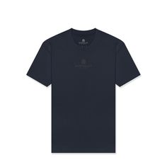 #color_Navy Classic Blue T-shirt For Streetwear, Graphic Tee T-shirt With Logo Print, Blue Logo T-shirt For Streetwear, Short Sleeve T-shirt With Front Logo For Streetwear, Cotton Logo T-shirt With Short Sleeves, Streetwear T-shirt With Front Logo, Cotton Short Sleeve T-shirt With Logo, Blue Relaxed Fit T-shirt With Logo, Classic Short Sleeve Graphic T-shirt