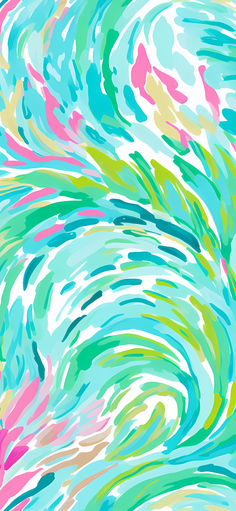 an abstract background with blue, pink and green swirls