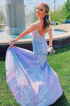 PSY748,Purple spaghetti straps mermaid long prom dress applique open back evening gown on Storenvy Open Back Evening Gown, Dress Applique, Cute Formal Dresses, Senior Prom Dresses, Spaghetti Strap Prom Dress, Purple Prom Dress, Lace Prom Dress, Backless Prom Dresses, Short Prom Dress