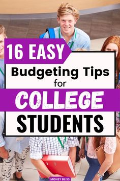 Learn 16 smart budgeting tips for college students. Manage money better, avoid debt, save on textbooks, and plan for long-term goals. Find practical ways to stick to a budget, build savings, and make your college years more affordable. Perfect for young adults working toward financial independence.