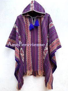 Our traditional poncho has been made with the quality and rustic appereance of the natural Alpaca and designed in a very particular and nice style. Its an original versatile garment from the andes of Peru! MATERIAL: Alpaca Wool. Alpaca Wool is hypoallergenic, light and warm. Its fibers contain microscopic air bags that make the garments light and delicate while acting as excellent insulators. WARM & SOFT: It will surely keep you warm on cold winter days. You will find that the materials really b Handmade Alpaca Bohemian Poncho, Handmade Bohemian Alpaca Poncho, Bohemian Alpaca Shawl Cape, Traditional Alpaca Cape For Winter, Traditional Alpaca Winter Cape, Artisan Winter Poncho For Festival, Artisan Handwoven Winter Poncho, Traditional Alpaca Shawl Cape, Bohemian Handwoven Poncho For Winter