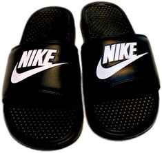 Casual Black Flip Flops For Streetwear, Nike Casual Slip-on Sandals, Nike Sandals For Spring Streetwear, Sporty Black Flip Flops For Summer, Casual Black Open Toe Flip Flops, Nike Slides For Summer Streetwear, Nike Casual Summer Sandals, Nike Casual Sandals For Summer, Nike Black Slide Sandals