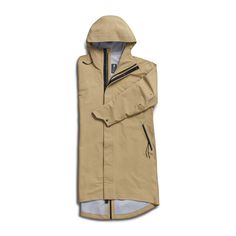 The fully-adjustable, relaxed-fit Parka for weather protection in all seasons. Waterproof Parka, Three Layer, Sustainable Materials, All Seasons, Military Jacket, Parka, Apparel Accessories, Knee Length, Heavy Duty