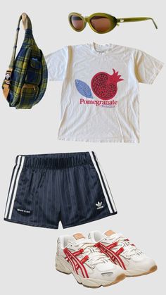 Sporty Shorts Outfit, Outfit School, Guys Clothing Styles, Sporty Outfits, Cute Everyday Outfits, Dream Style, Summer 24, Summer Fits, Casual Style Outfits