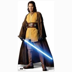 A respected Jedi Master, Sol (played by Lee Jung-jae) is the master of Osha Aniseya and Jecki Lon in the Disney+ series Star Wars: The Acolyte. He appears on this lifesize (5' 11" tall) cardboard cutout. You can hang it on a wall like a poster, or use the attached easel fold-out piece to make it free-standing. Comes folded for shipping purposes. This item is printed to order and most orders go out within 2 business days but please allow up to 5 business days for printing, especially during peak periods. Shipping typically takes an extra 2-5 business days. Osha Aniseya, Oc Jedi, The Good Dinosaur Toys, Tales Of The Jedi Poster, Tales Of The Jedi, Star Wars Tales Of The Jedi, Star Wars Return Of The Jedi Poster, Count Dooku Tales Of The Jedi