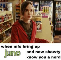 a woman standing in front of a grocery store