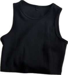 Solid Sleeveless Vest Tank Top, Sleeveless Cotton Tank Top, Black Sleeveless Sweater Vest For Summer, Sleeveless Sweater Vest For Summer, Fitted Sleeveless Sweater Vest, Stretch Cotton Sleeveless Sweater Vest, Black Sleeveless Cotton Camisole, Black Cotton Sleeveless Camisole, Cotton Sleeveless Sweater Vest