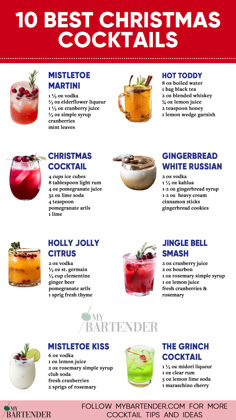 Christmas Cocktails Seafood Snacks, Cranberry Mimosas, Xmas Cocktails, Christmas Cocktails Easy, Bartender Drinks Recipes, Cocktails Easy